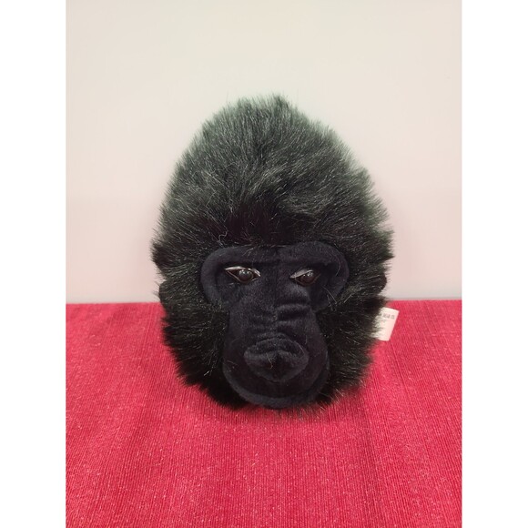 Beverly Hills Teddy Bear Co Gorilla Head Plush Wall Mount - Picture 1 of 3